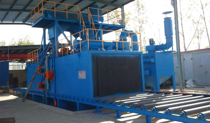 鋼結(jié)構(gòu)的清理--鋼結(jié)構(gòu)拋丸機